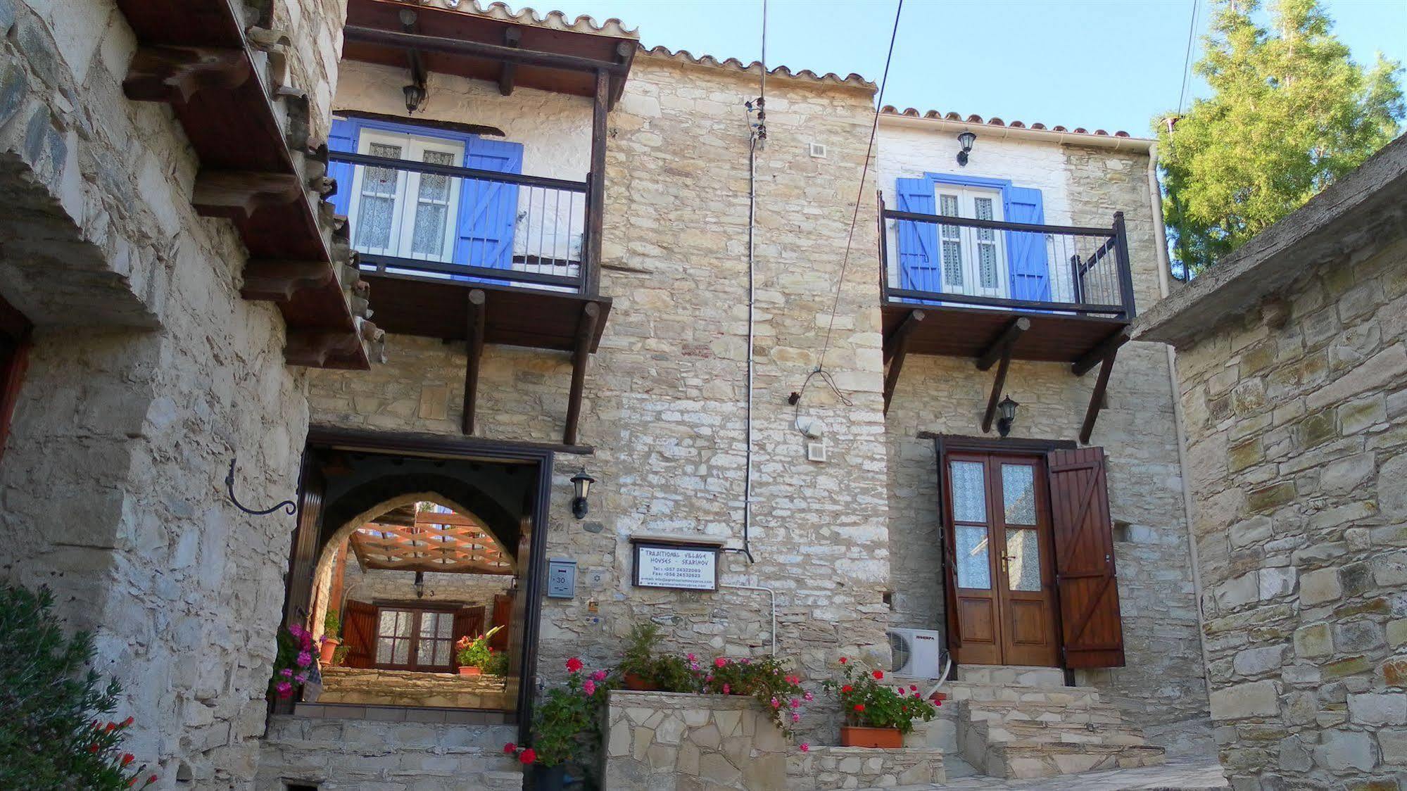 Traditional Village Houses Skarinou Exterior foto
